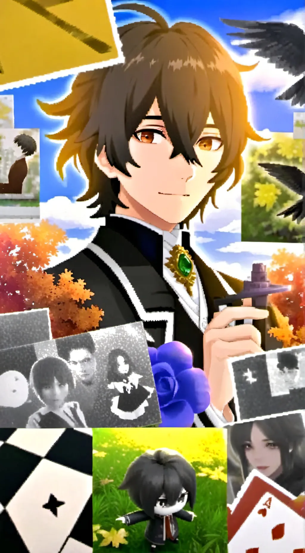 ai character: Dazai Osamu background