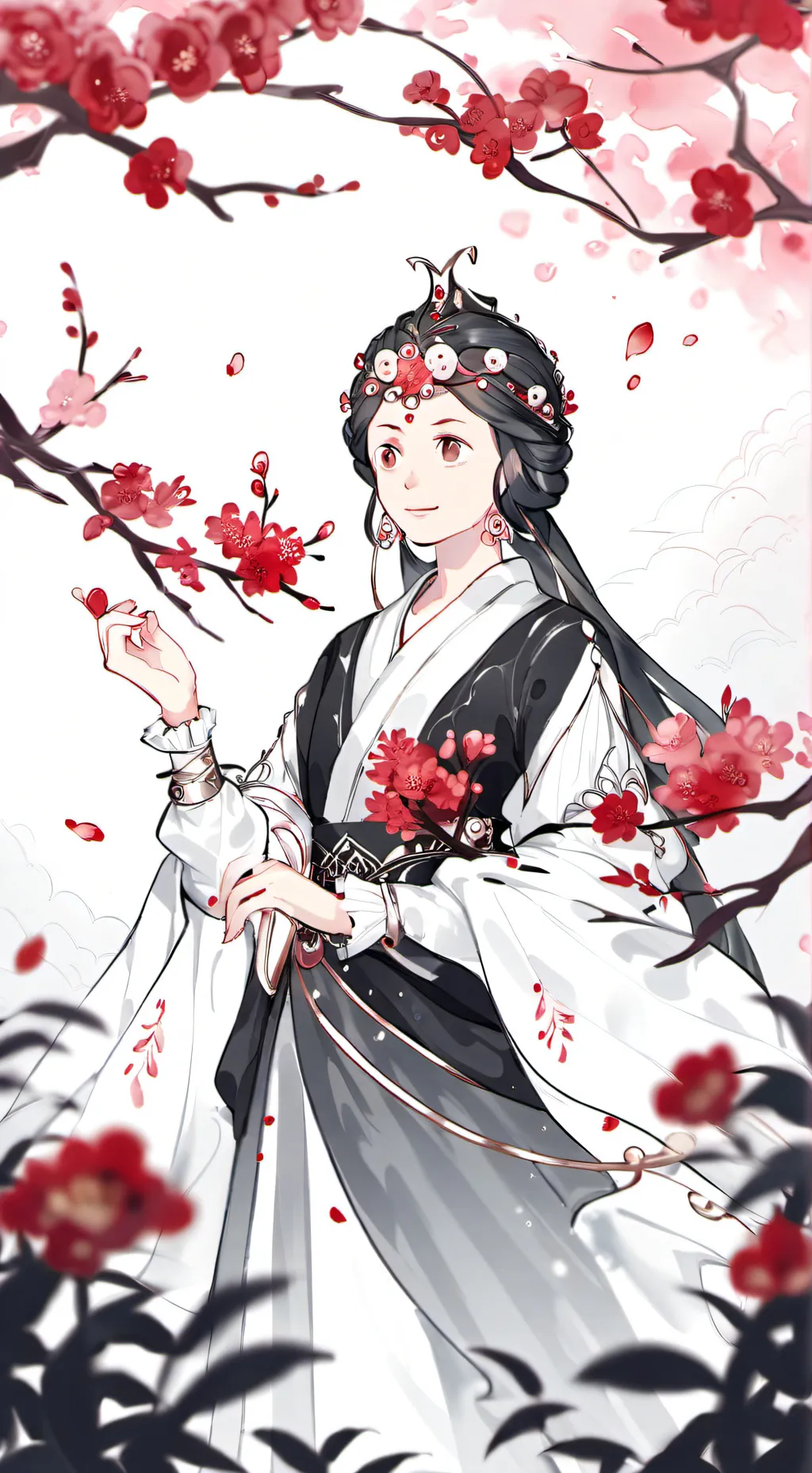 ai character: Squid game fight background