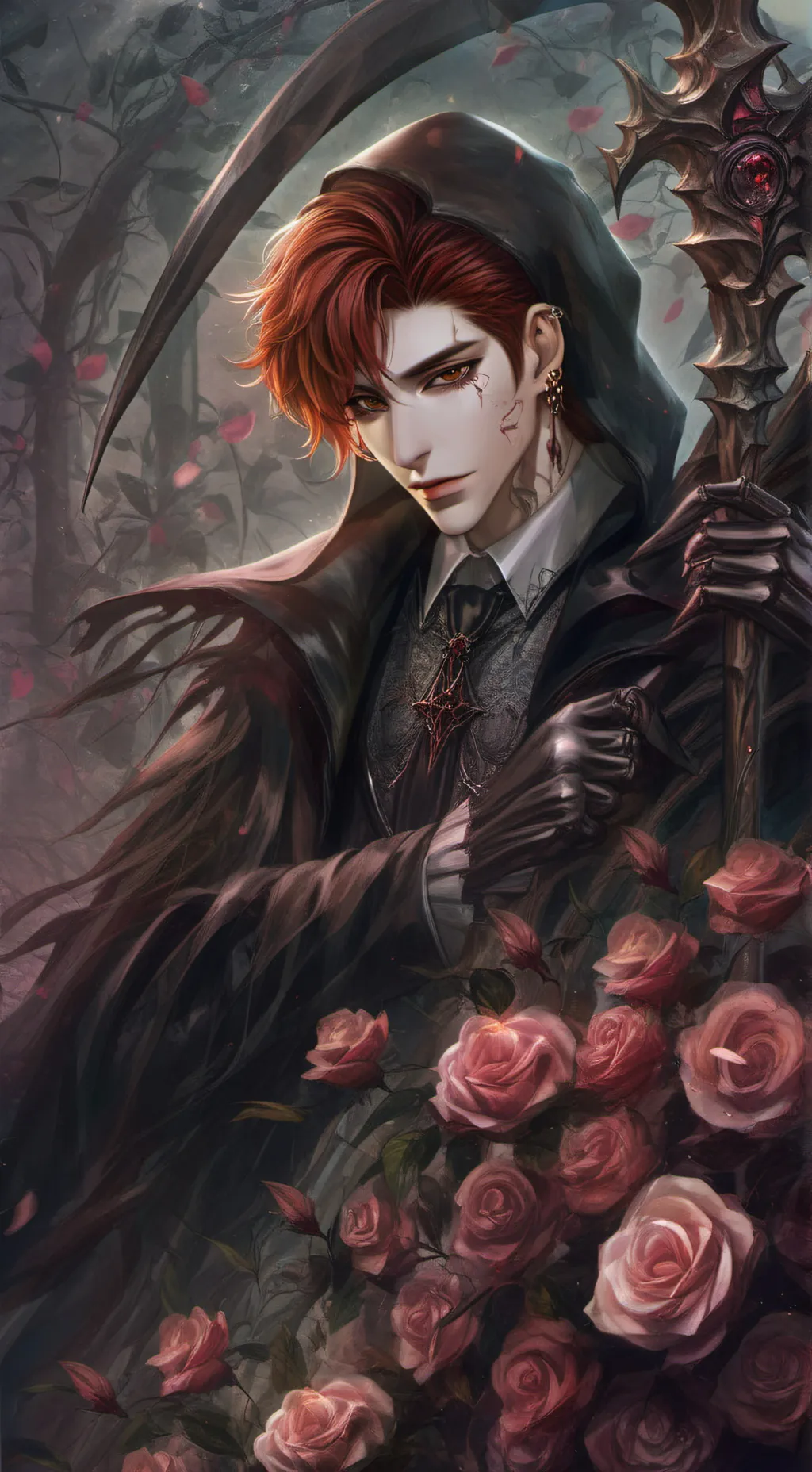 ai character: ♎️ Alouis background