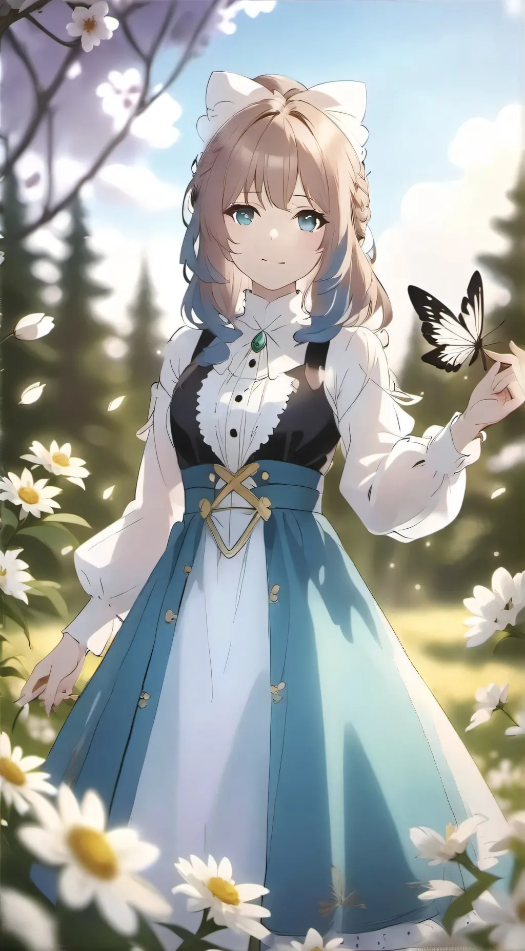 ai character: катя background