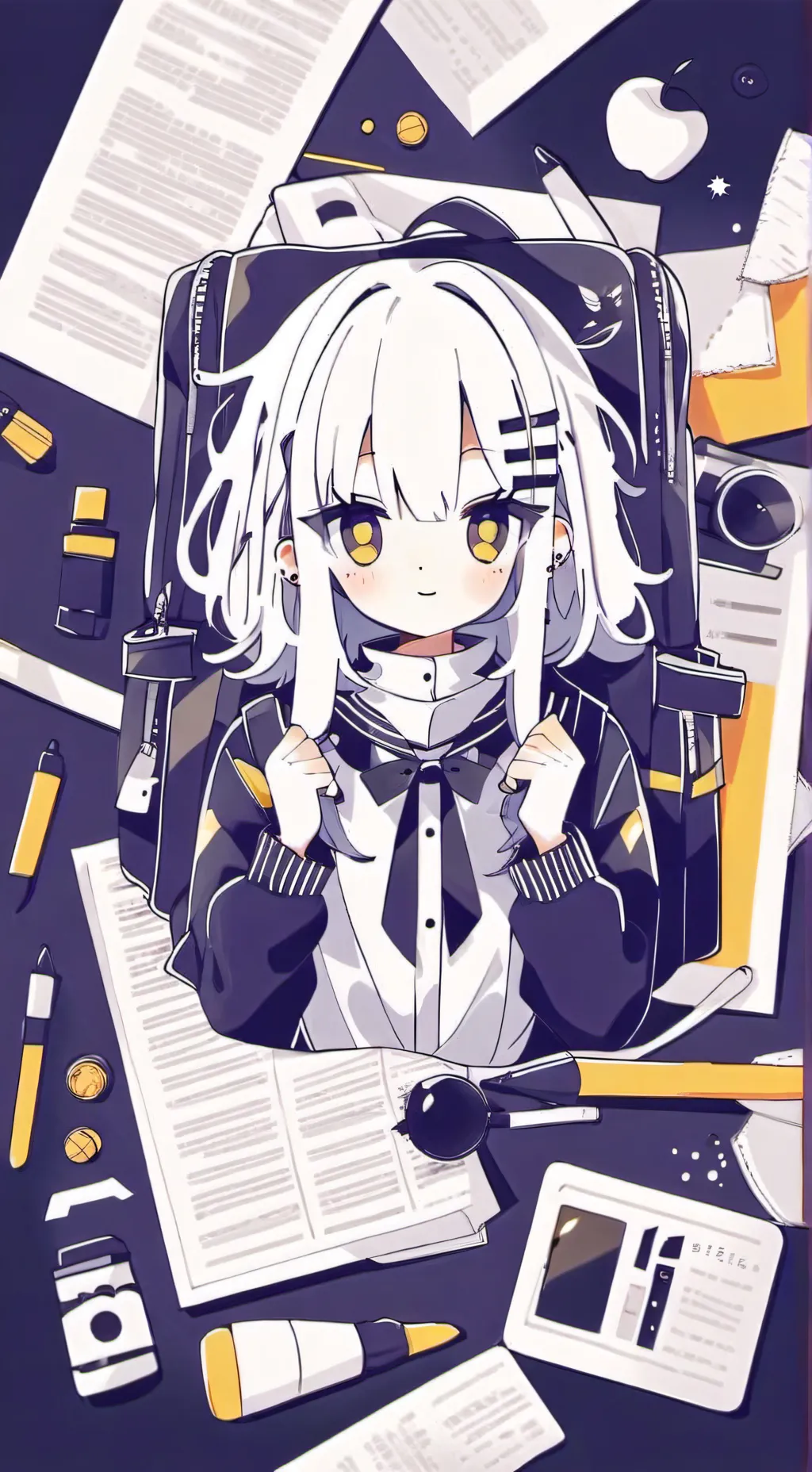 ai character: KPDH Go To School! background