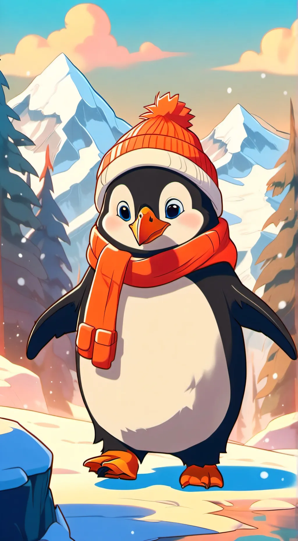 ai character: Tuxi background