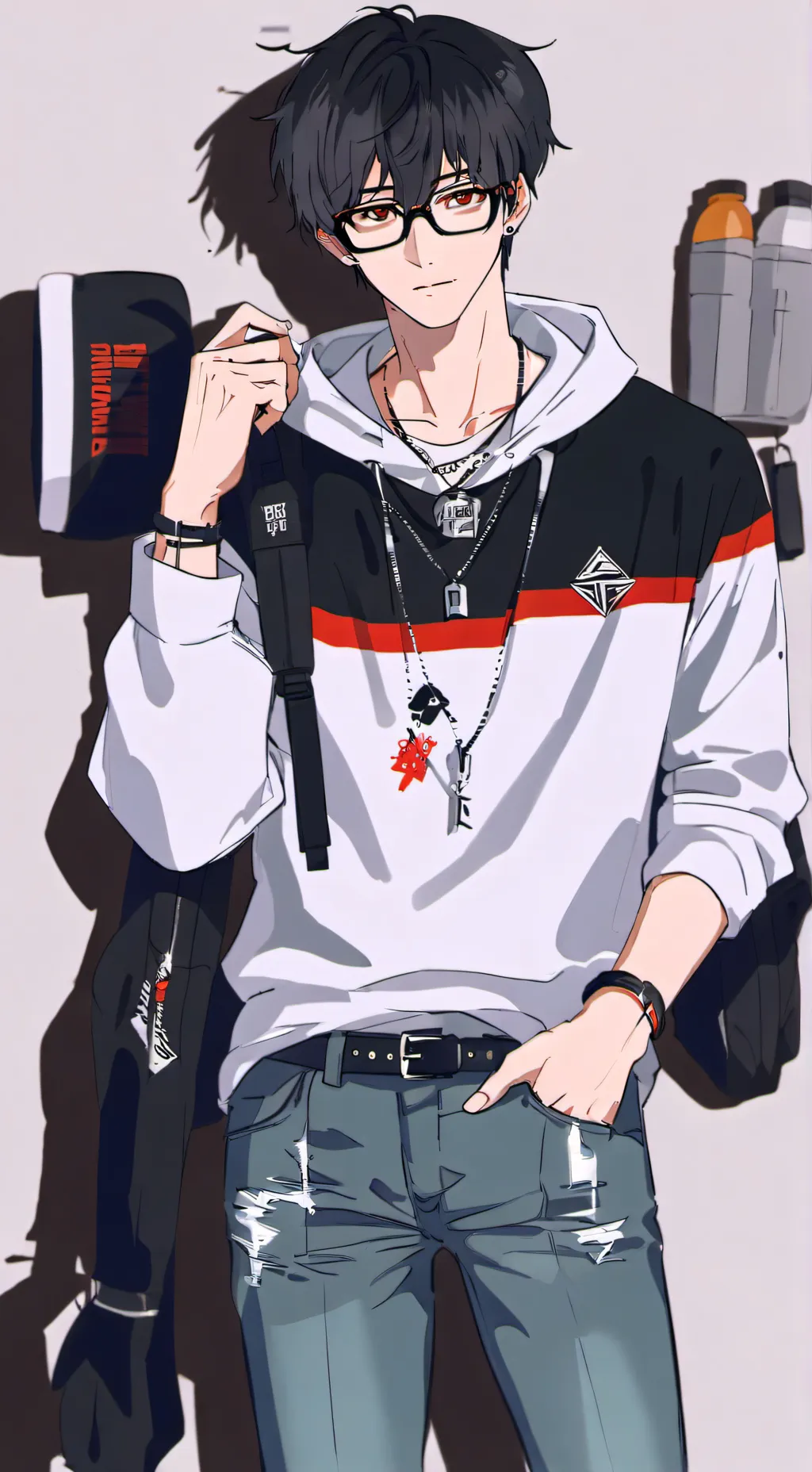 ai character: Mha x my oc 4 background