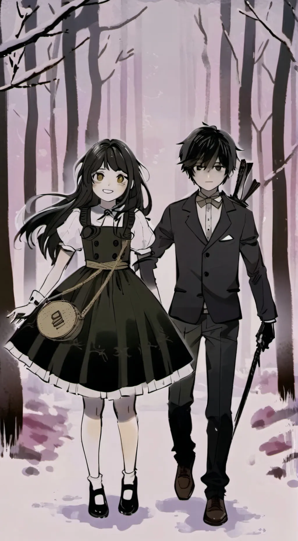 ai character: Two time & Aruze!  background