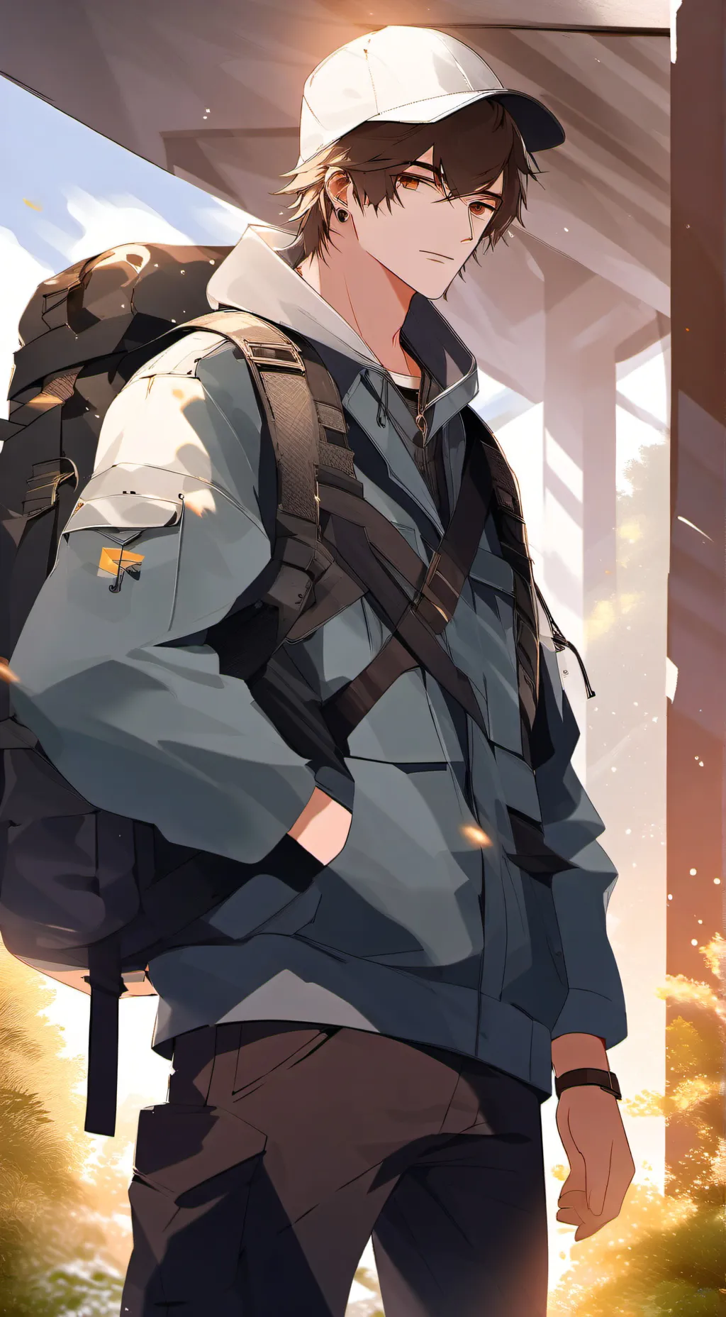 ai character: Steven Icarus background