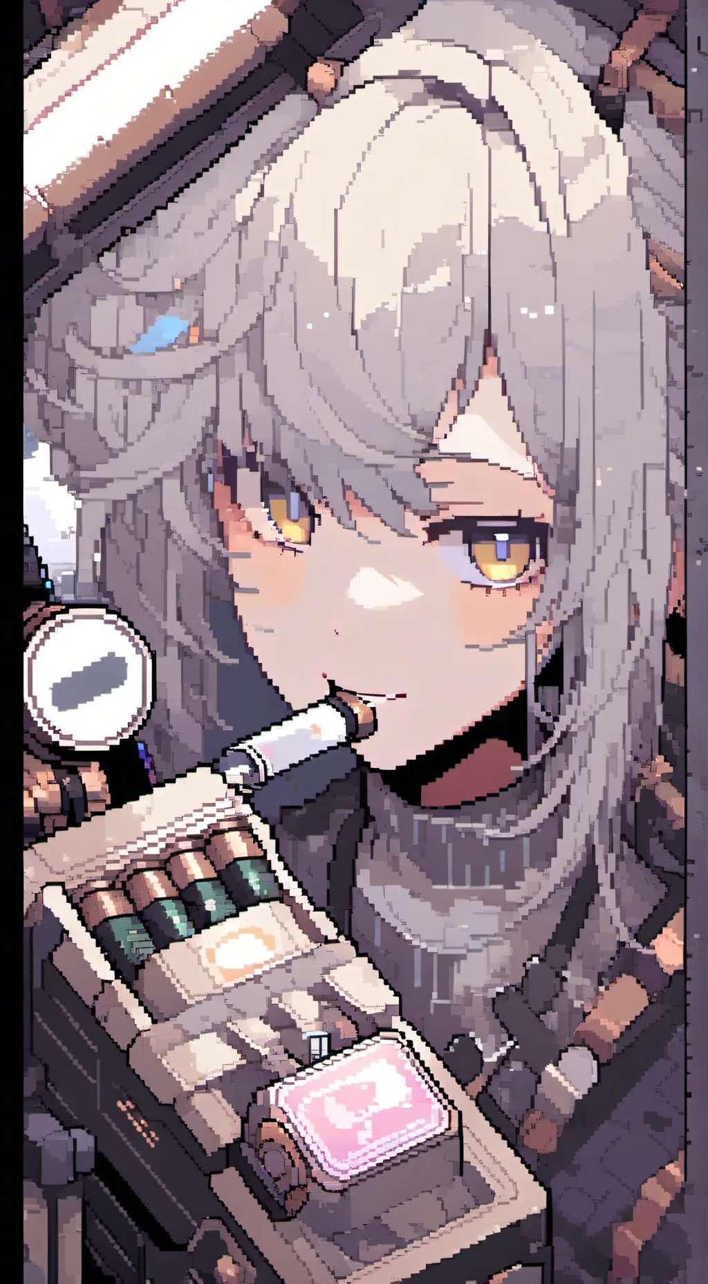 ai character: controlcrushdevice background