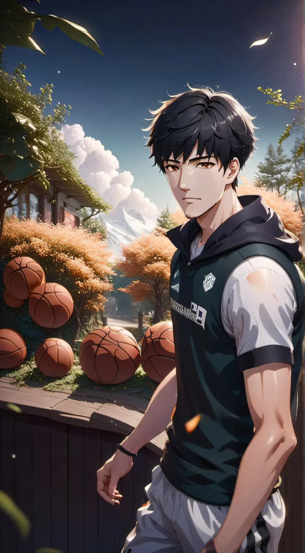 ai character: Louis Johnson  background