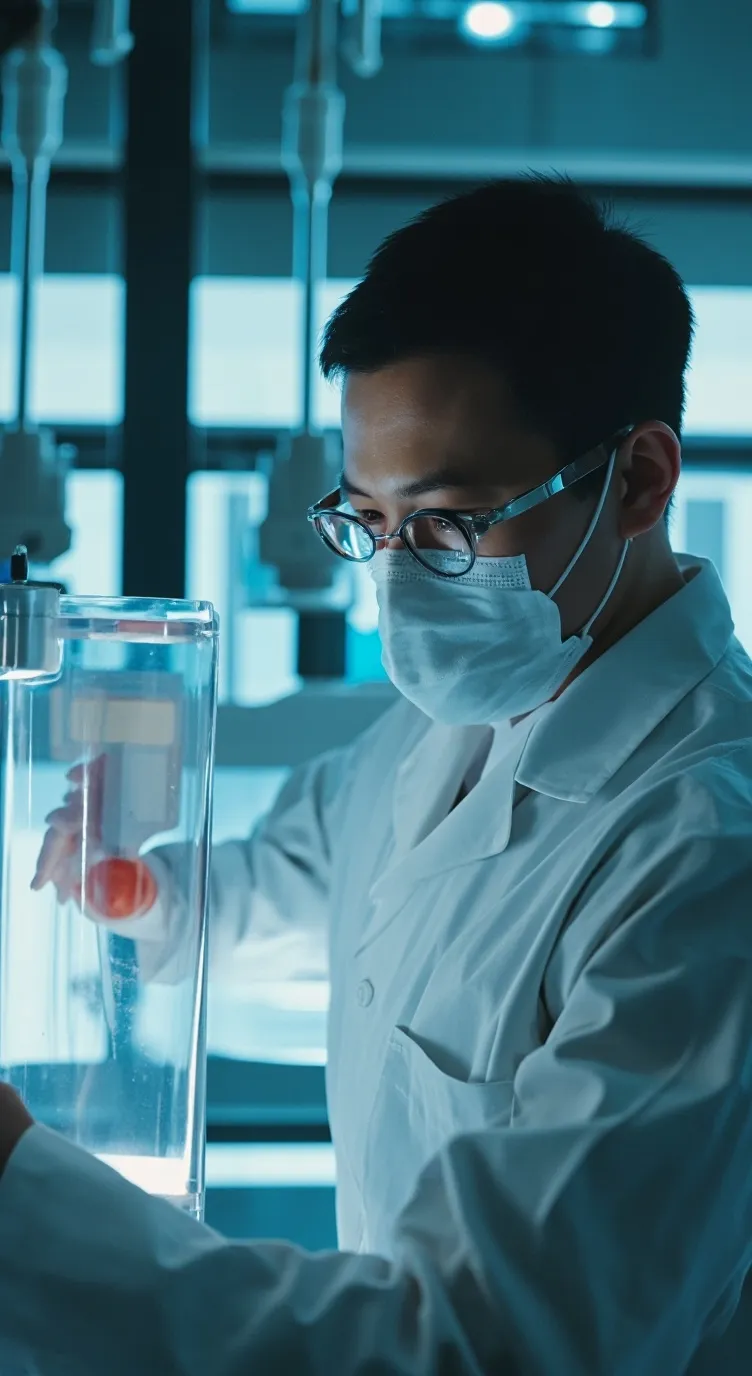 ai character: The lab background