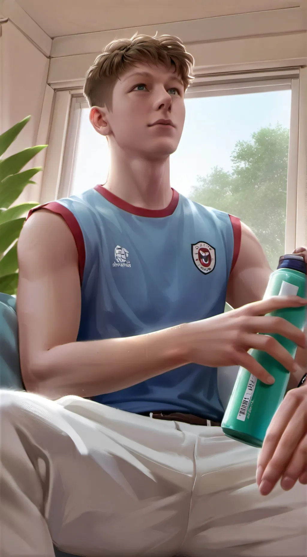 ai character: Collin  background