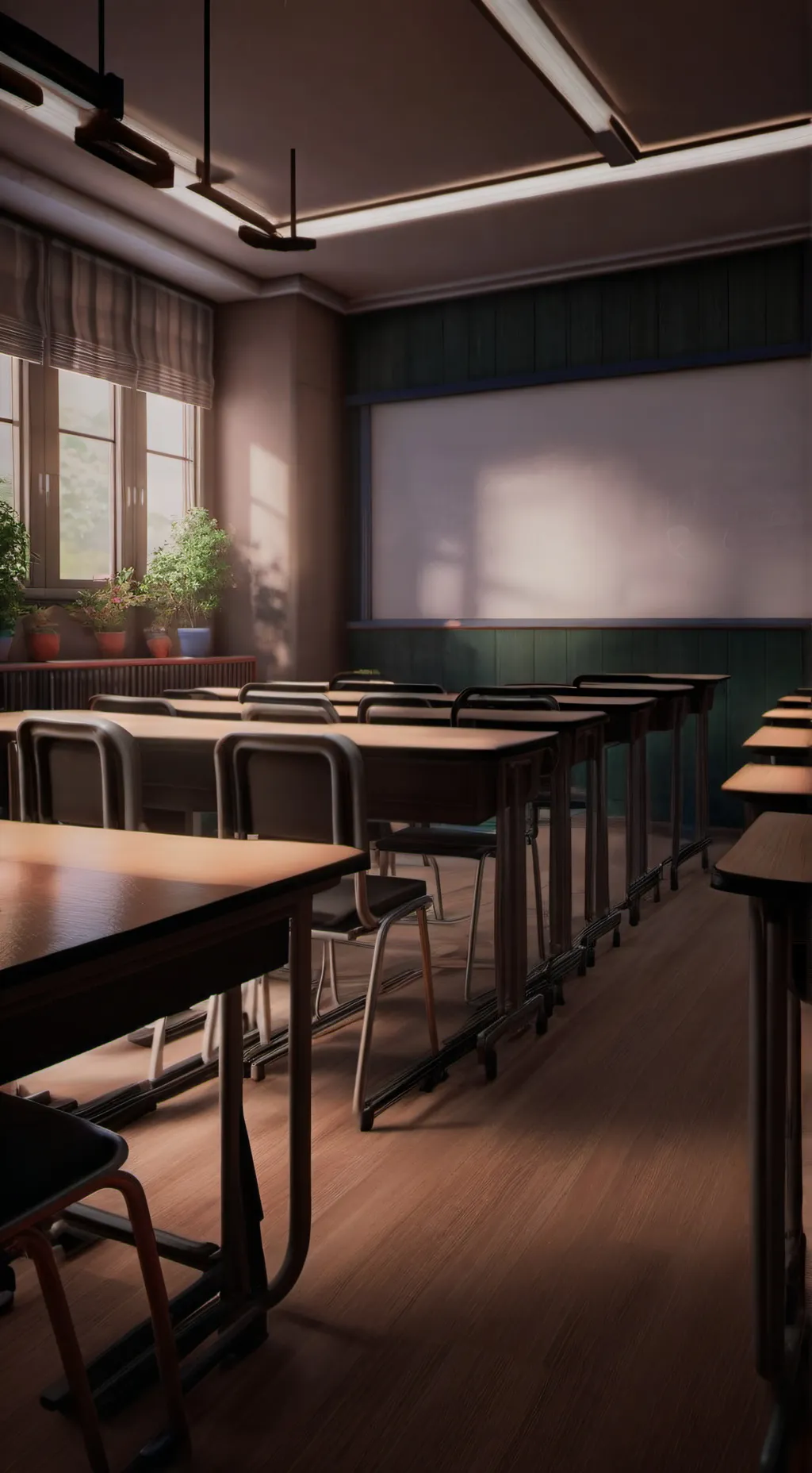 ai character: new student background