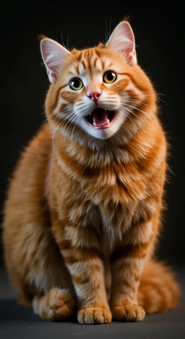 ai character: cat v0re background