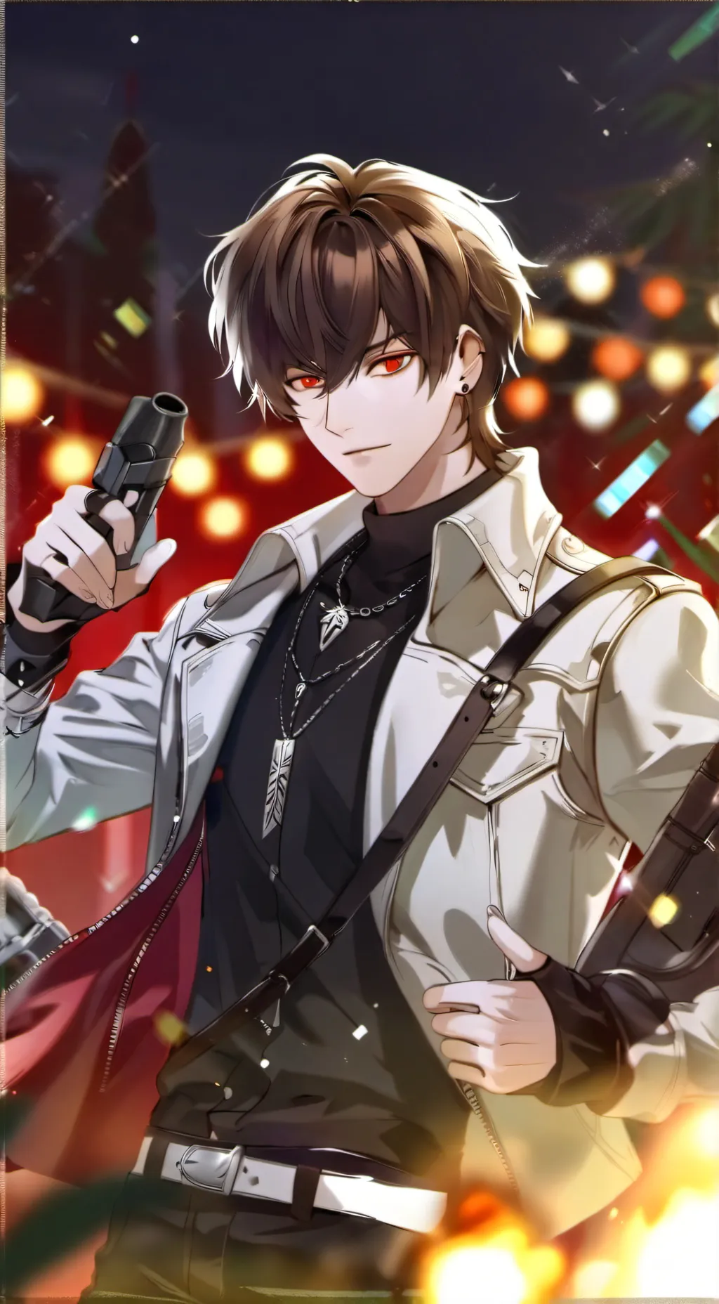 ai character: Leo background