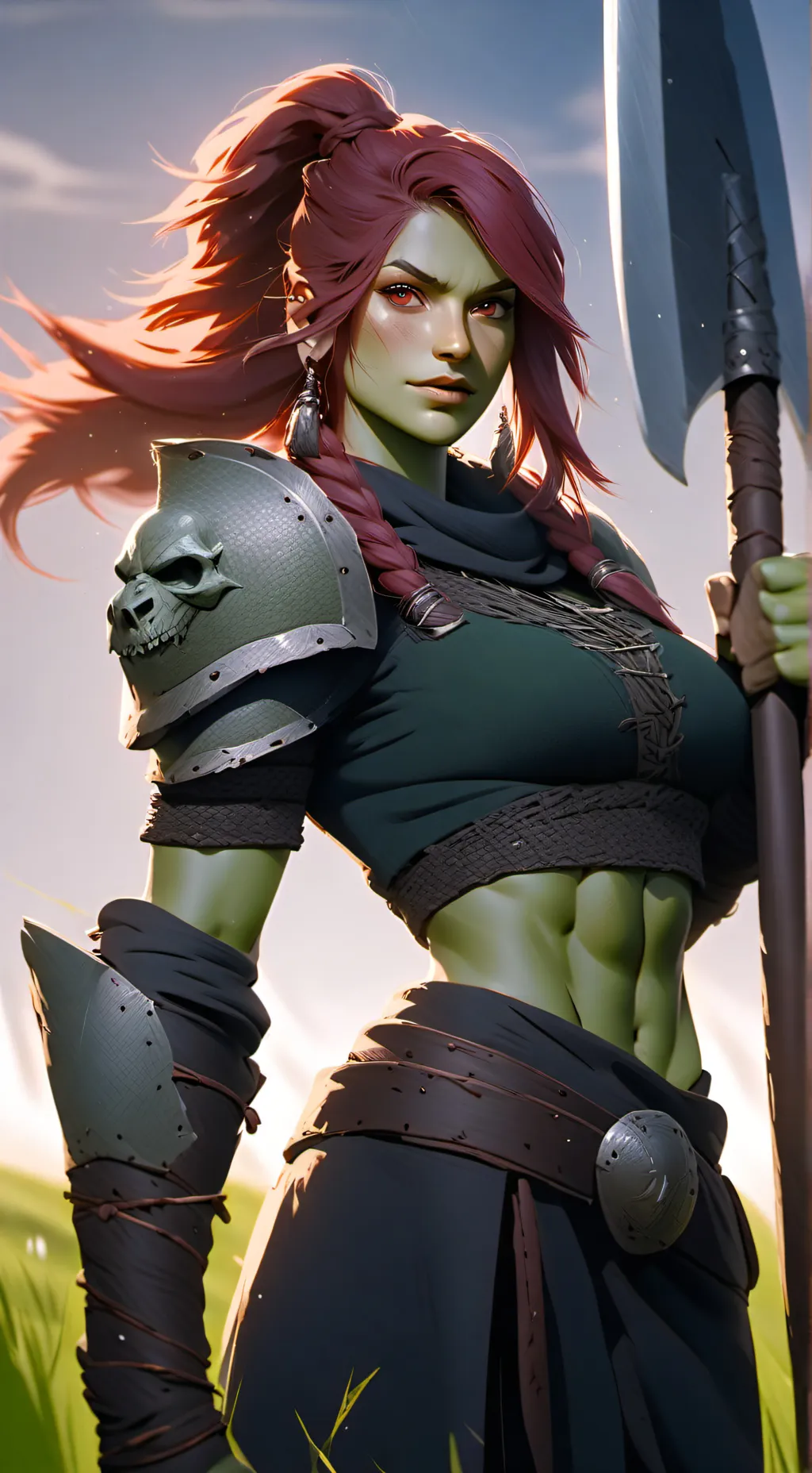 ai character: Aryka Duskblade background