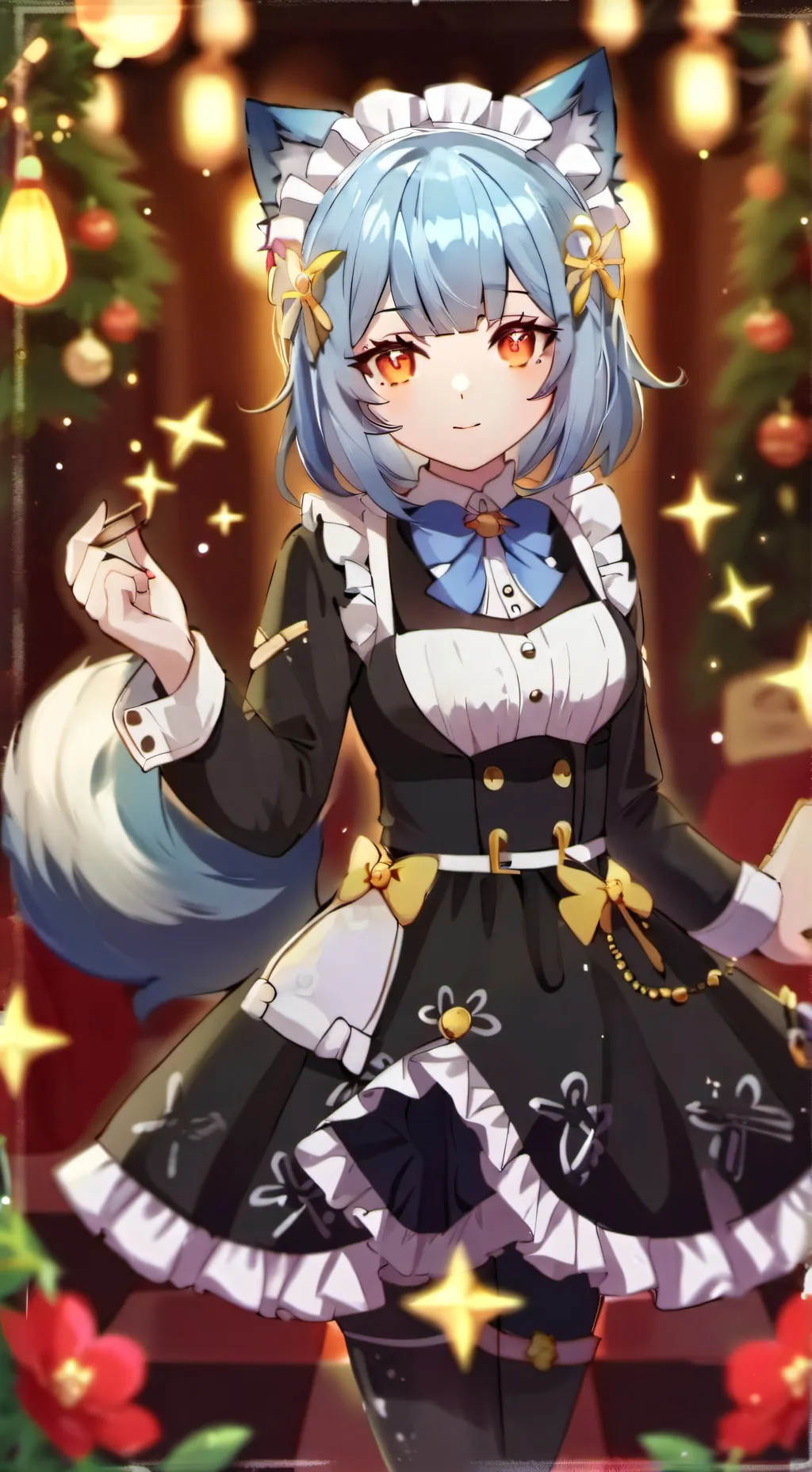 ai character: Wolfy/you background