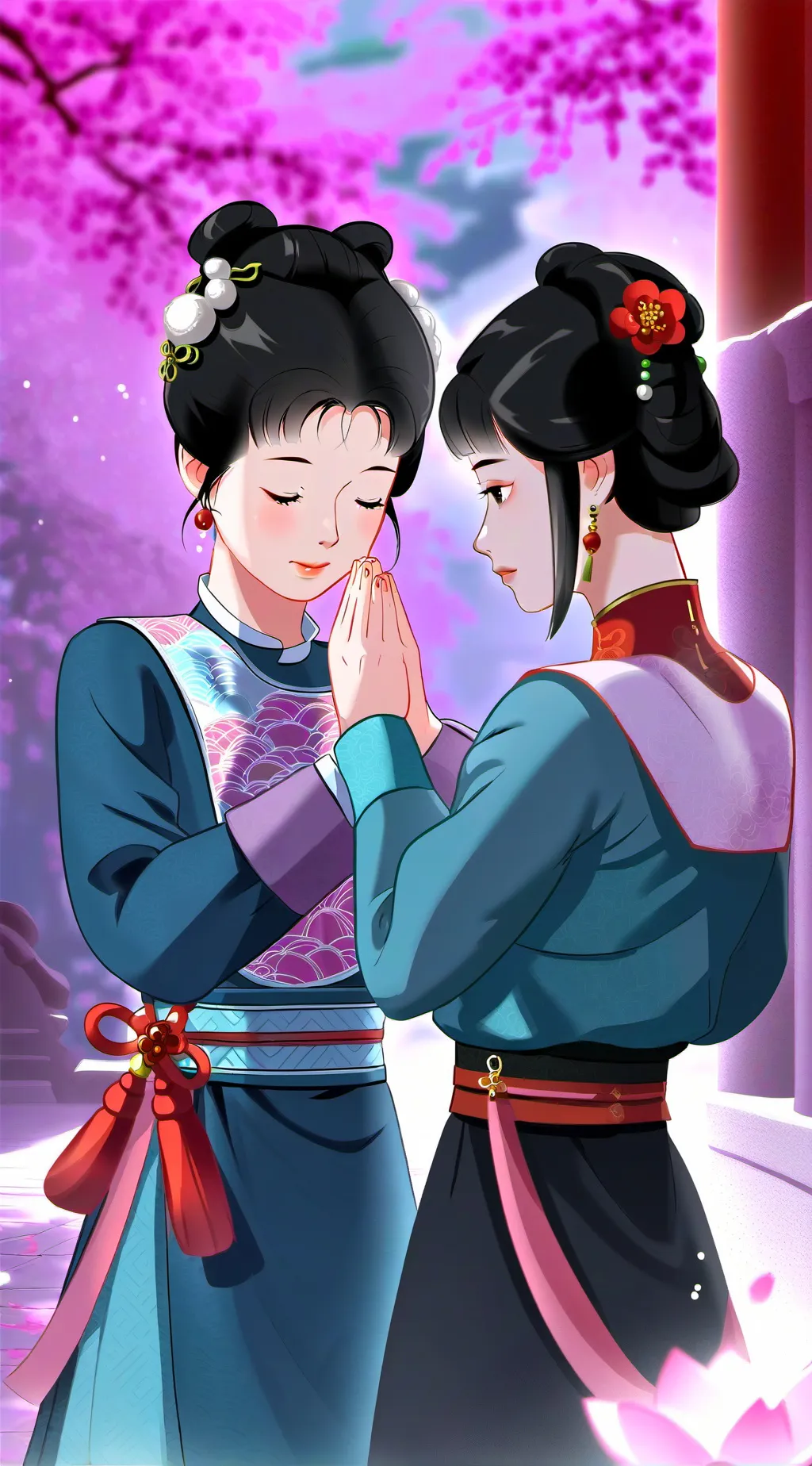 ai character: fpe trip to china  background