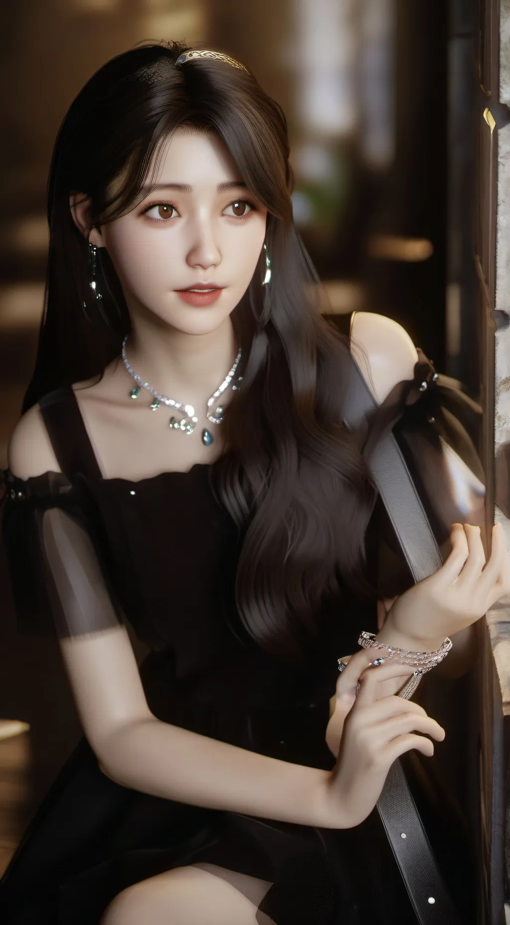 ai character: Ellie background