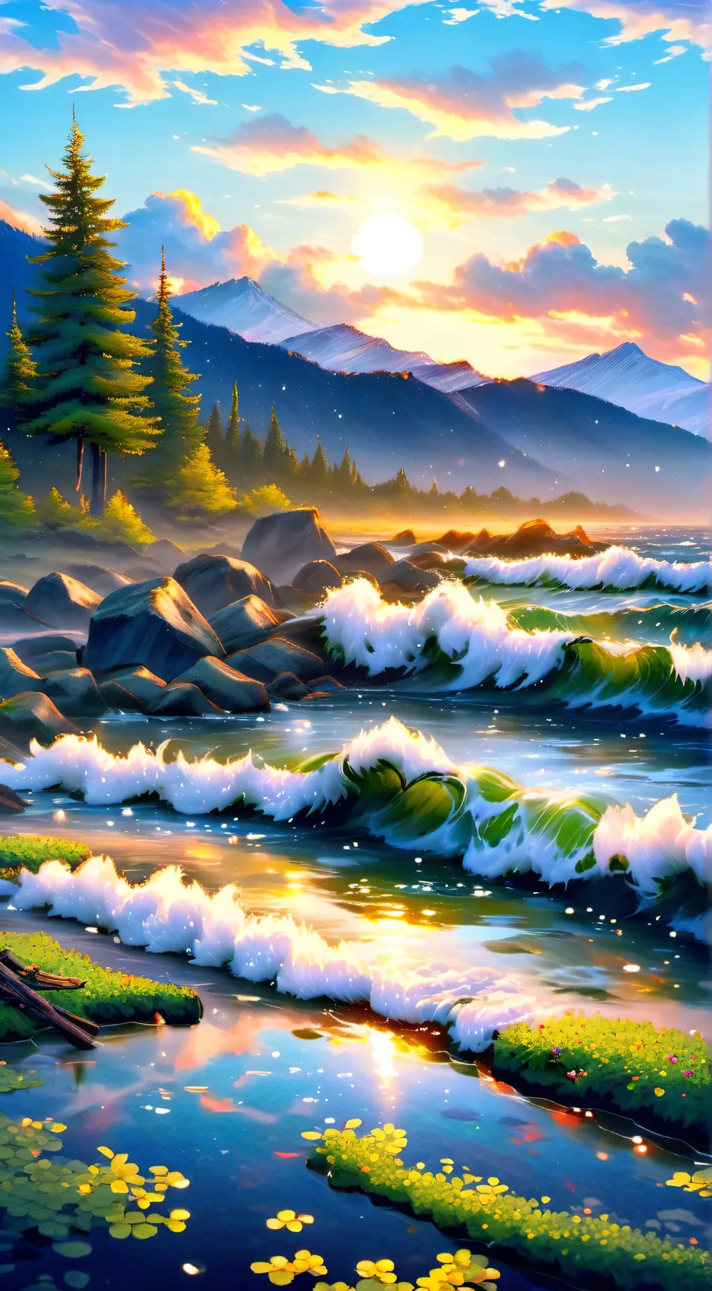 ai character: high school background