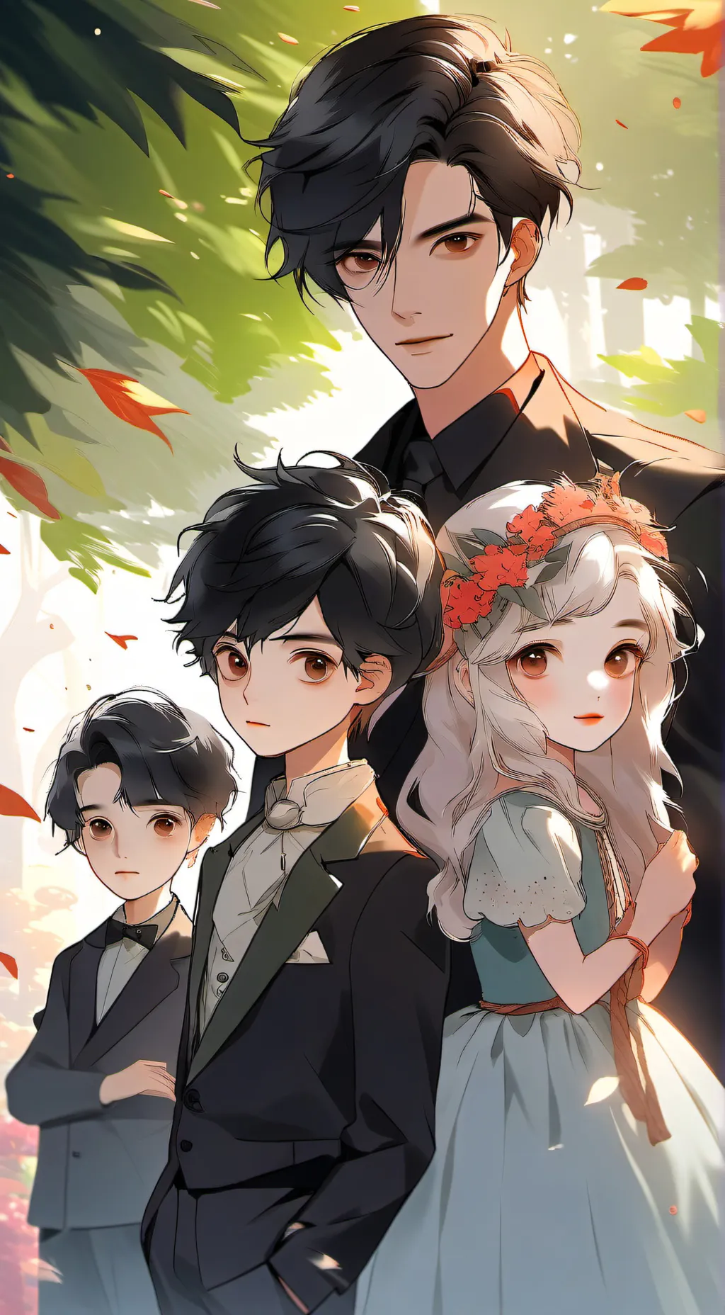 ai character: Boss background