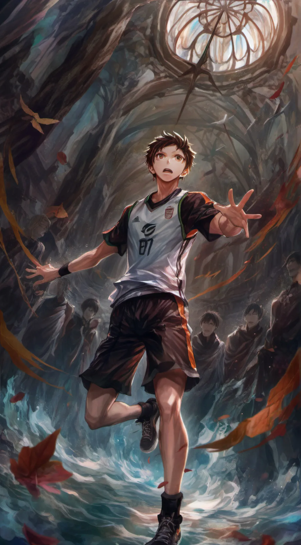 ai character: Haikyuu background