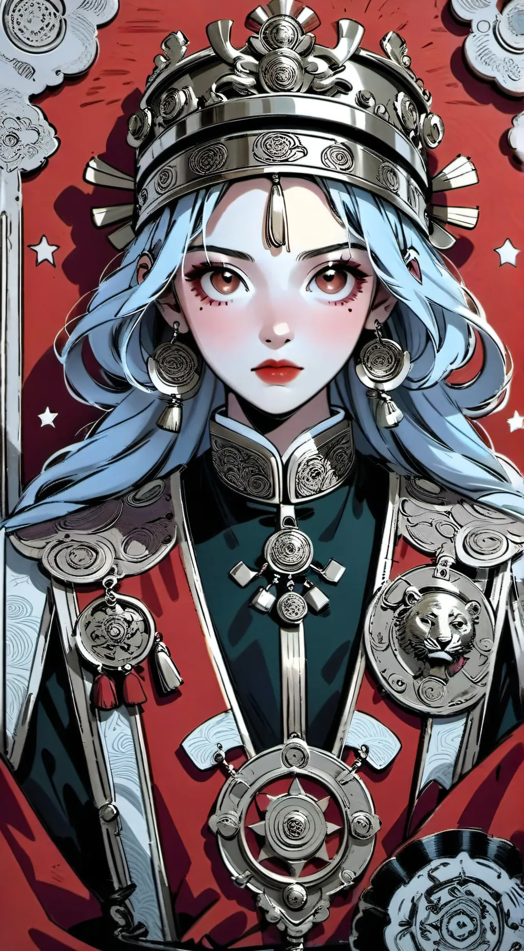 ai character: El Zodiaco de oro background