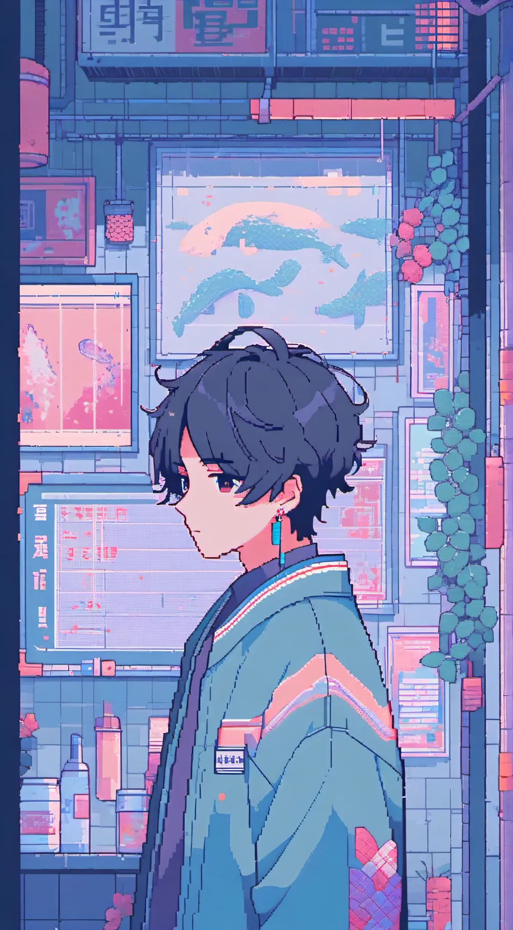 ai character: Squid game (junhun background