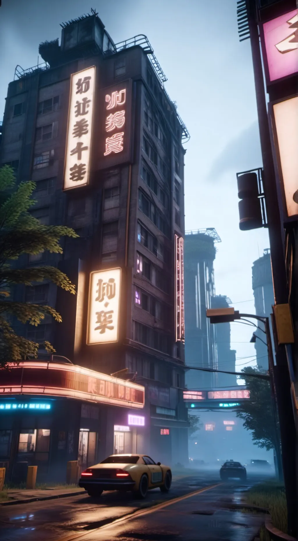 ai character: Nine  background