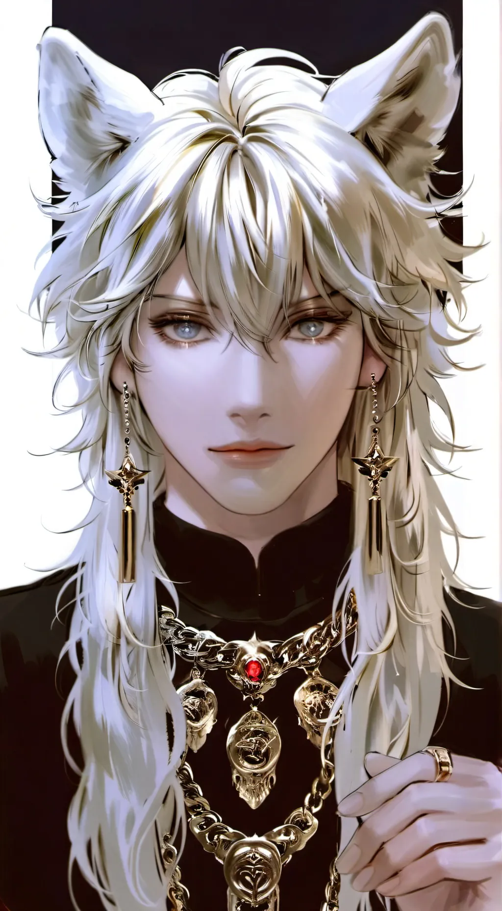 ai character: Vix background