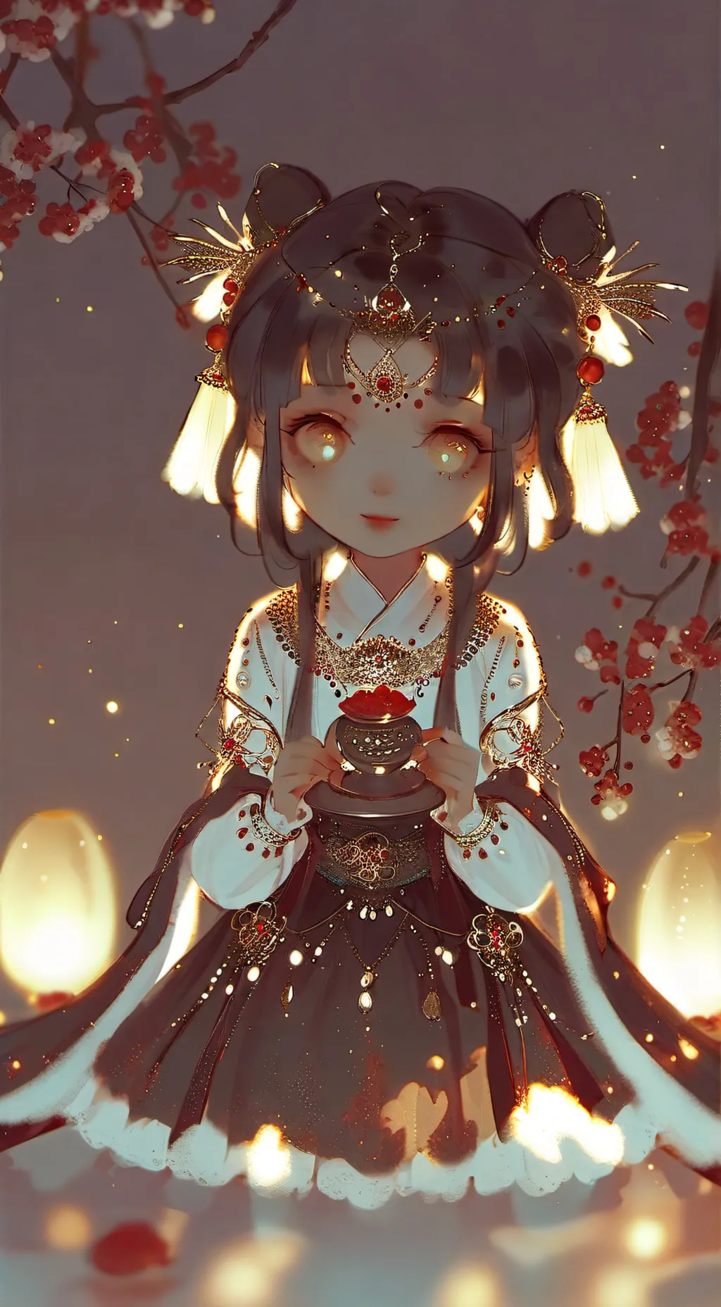 ai character: Uppermoons  background