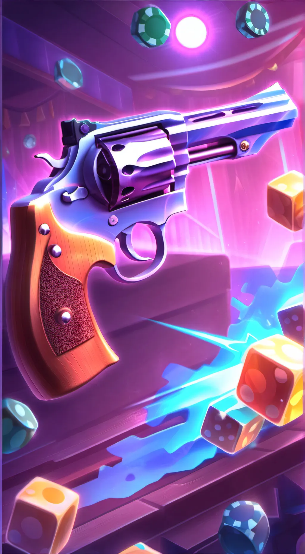 ai character: armas con vida background