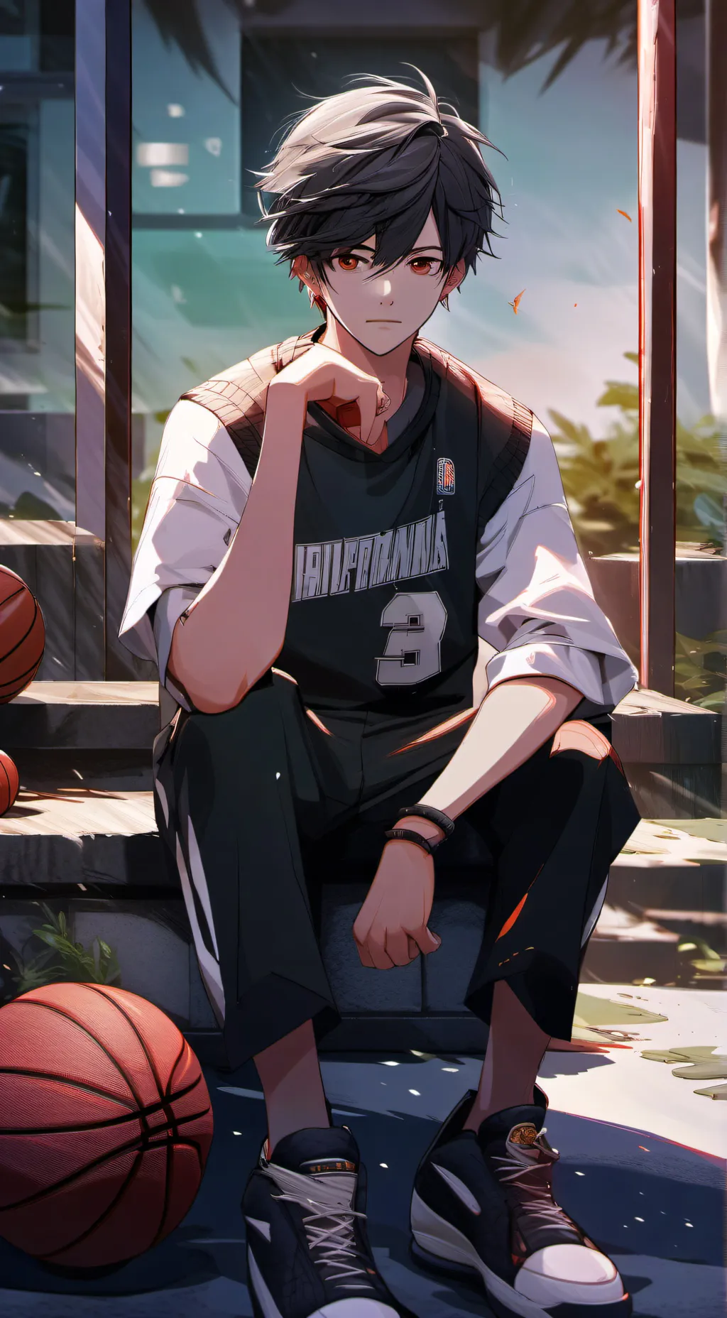 ai character: elijah  background