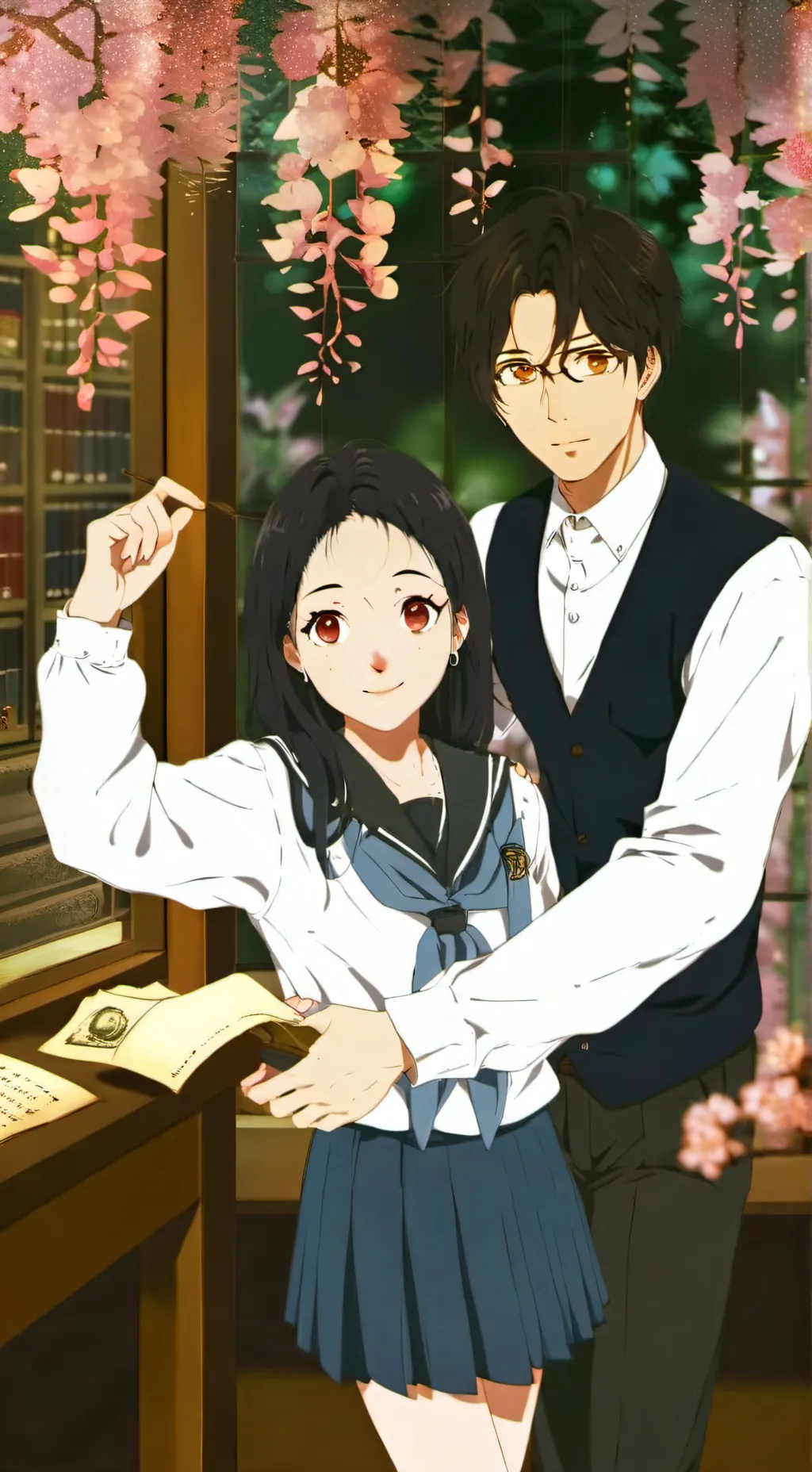 ai character: MHA Teacher background