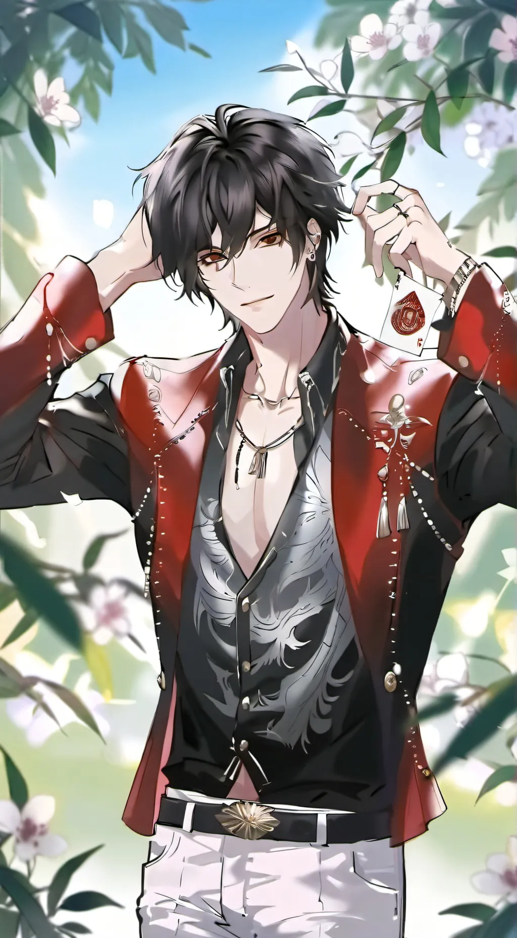 ai character: Aph breakup 💔 background