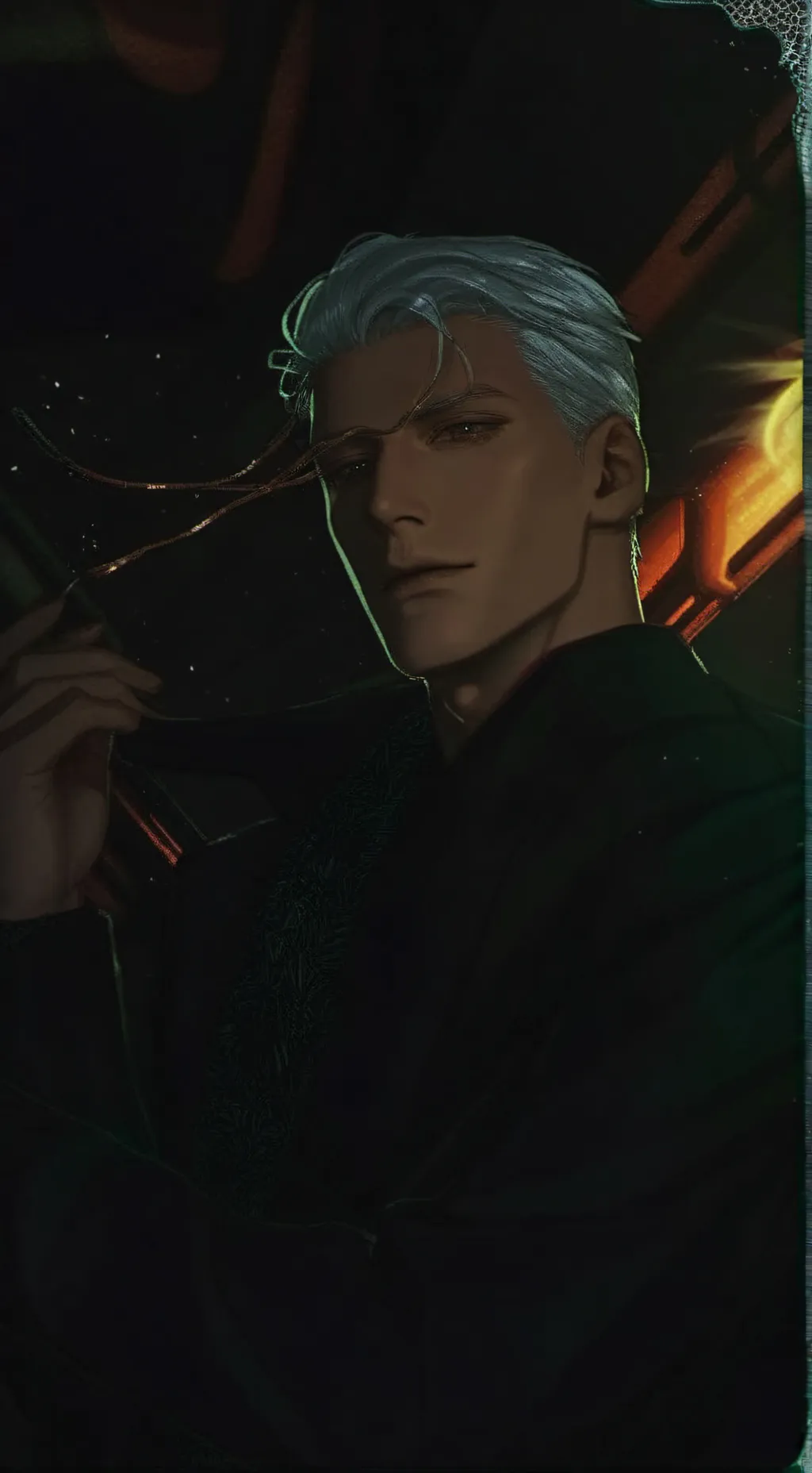 ai character: William Sokolov  background