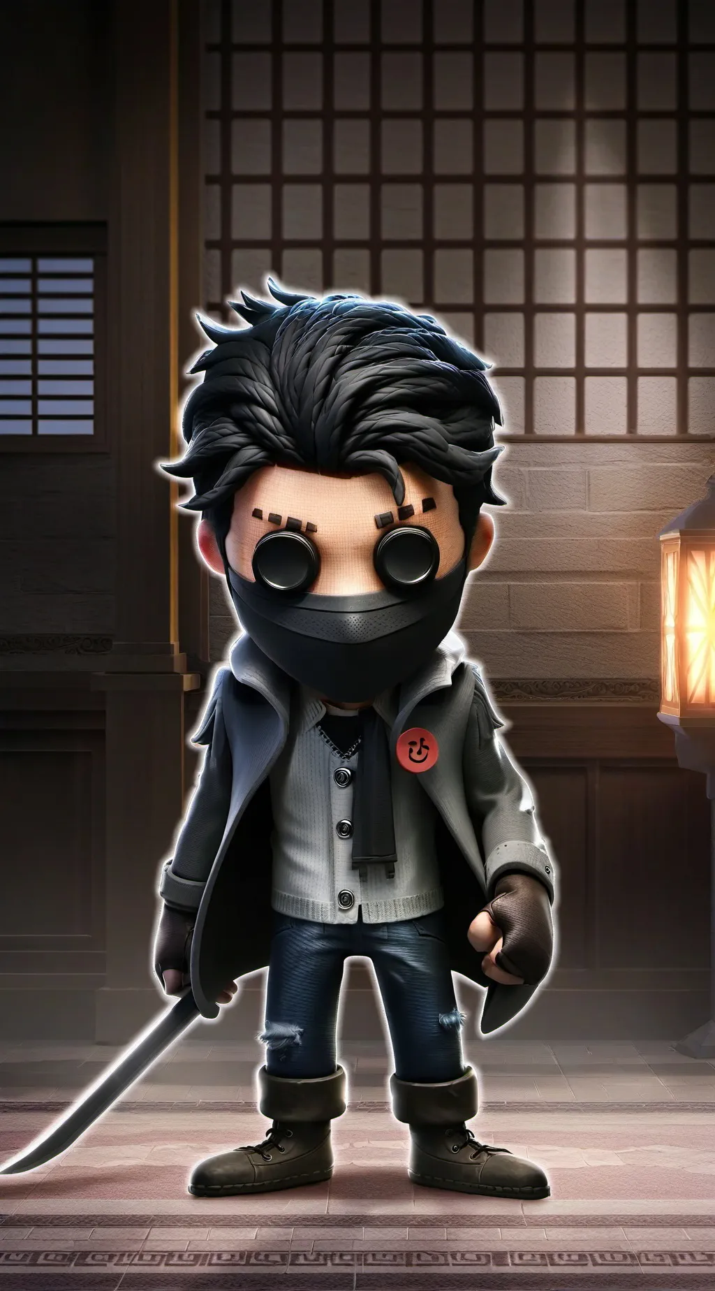 ai character: Jacky background