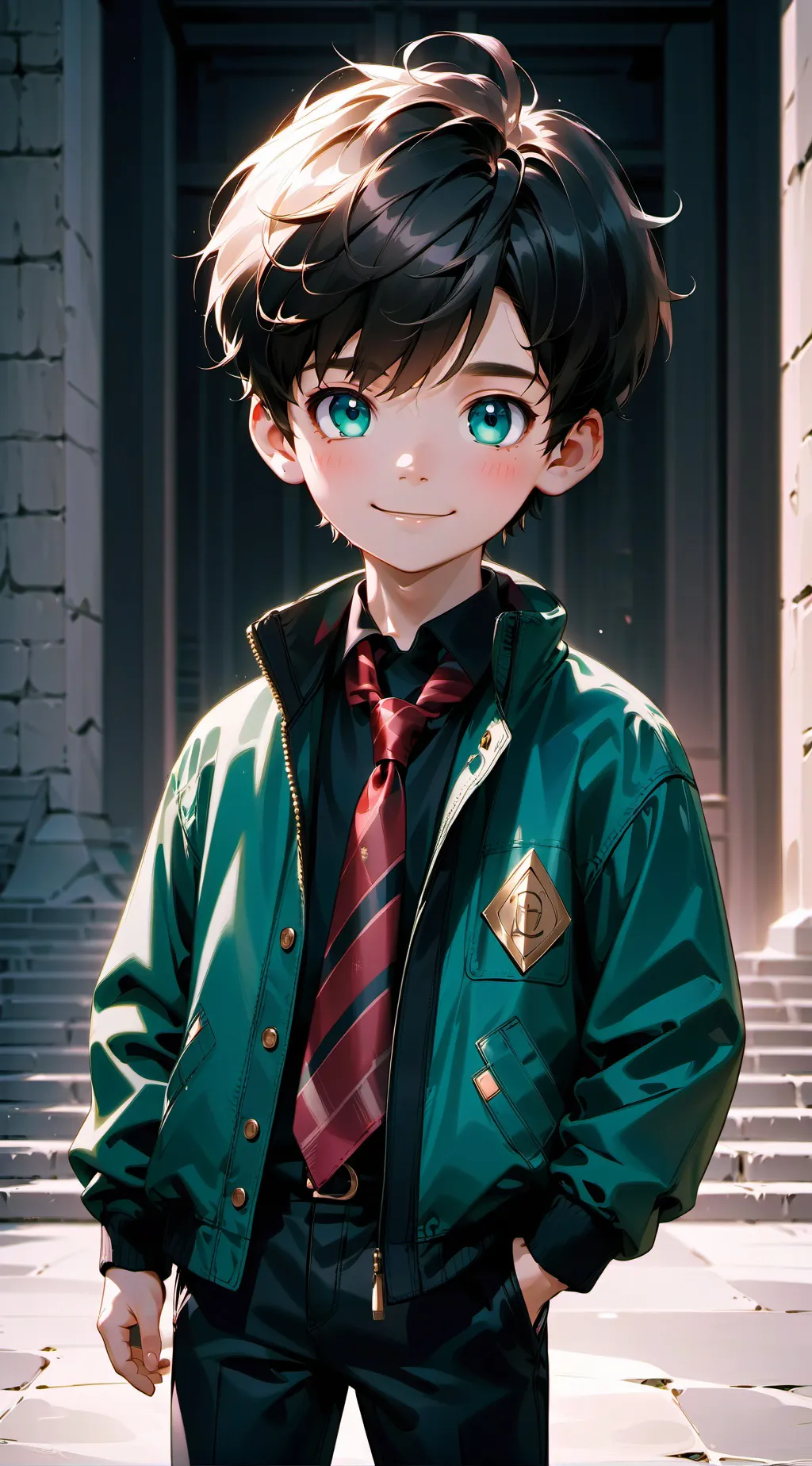 ai character: A kid background