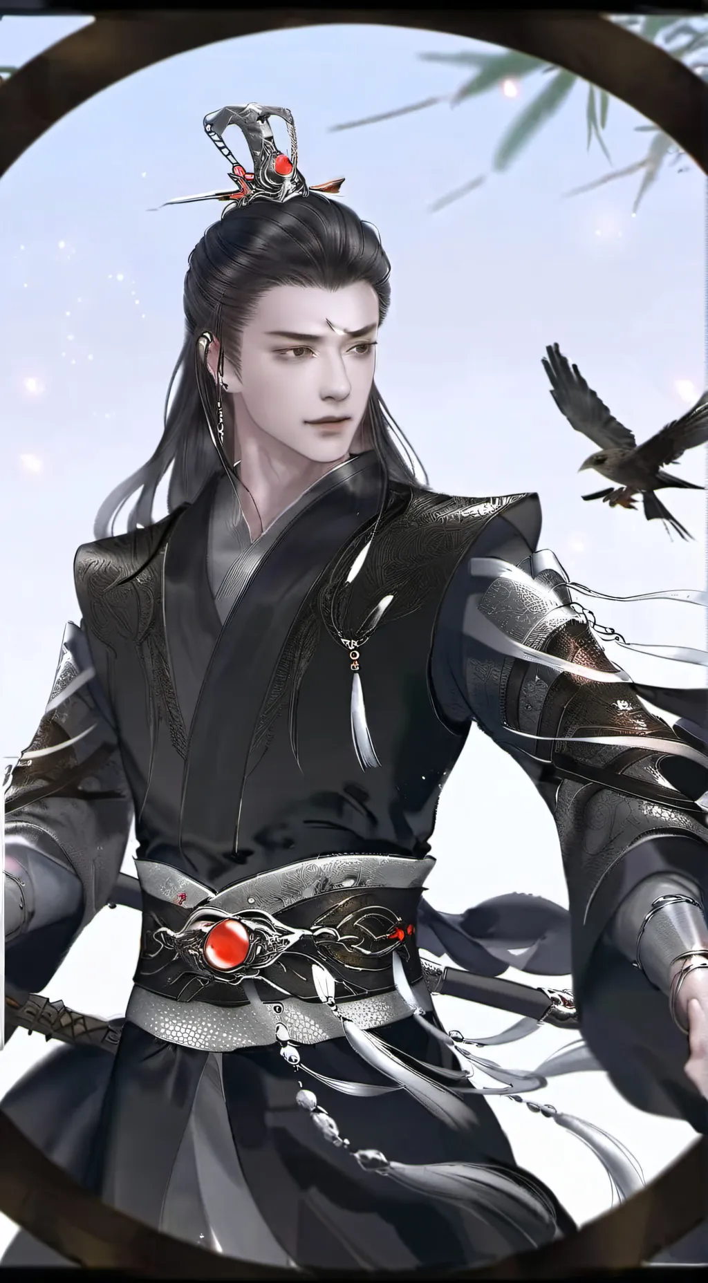 ai character: jinxing  background