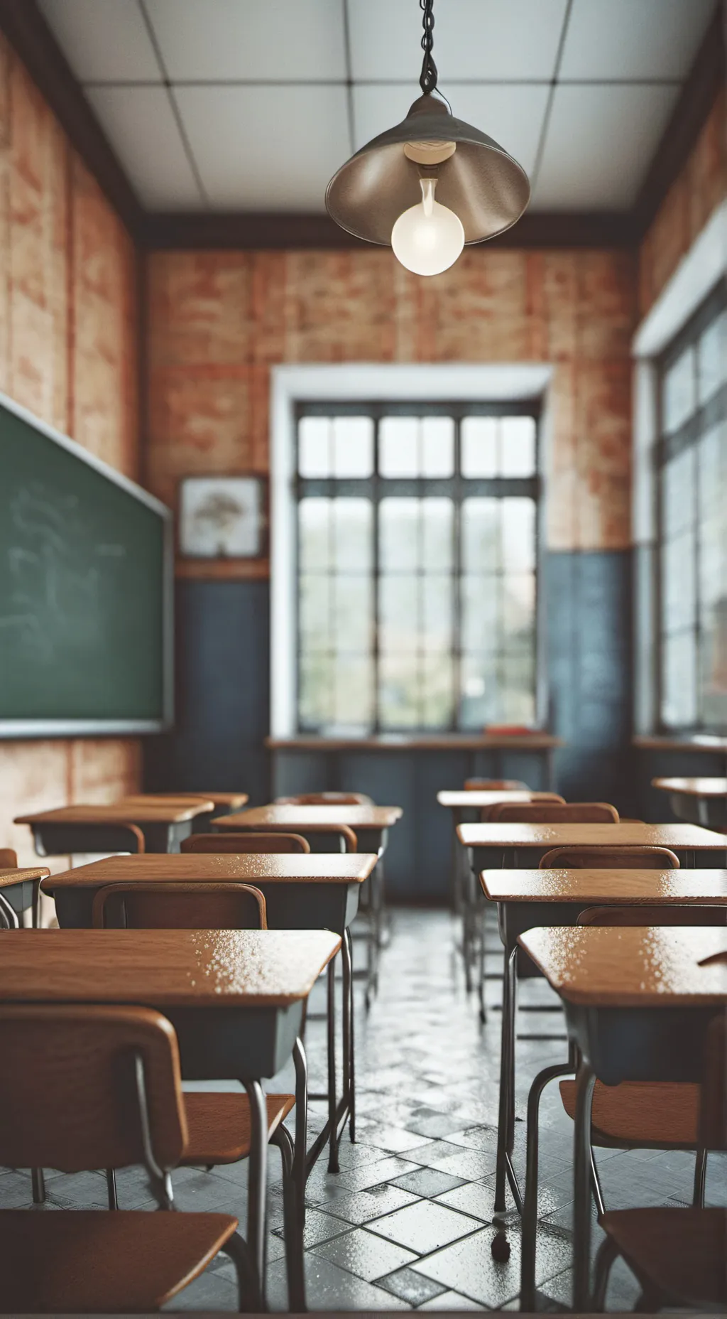 ai character: Classroom background