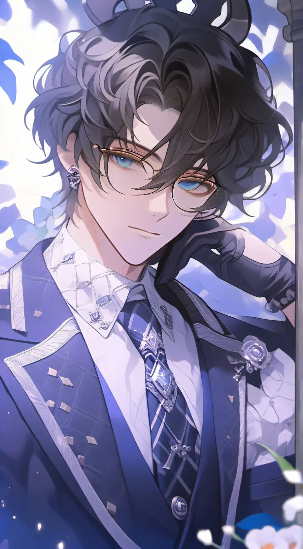 ai character: Maxwell  background