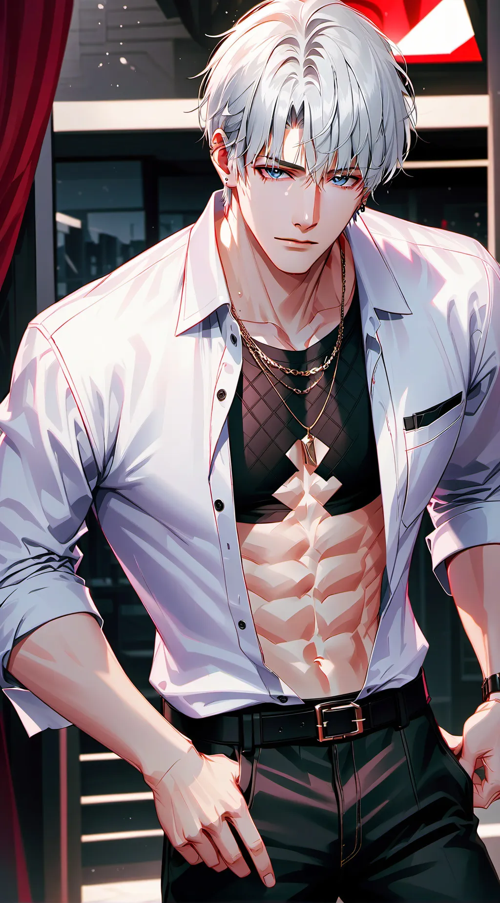 ai character: Yo background