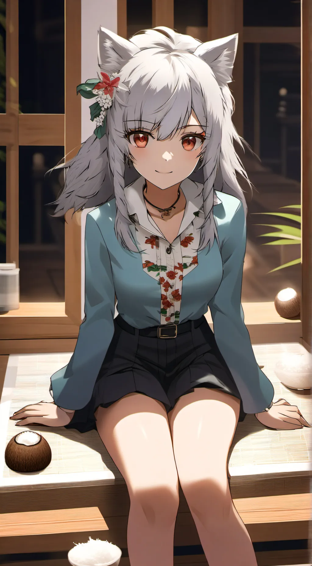 ai character: Yua background