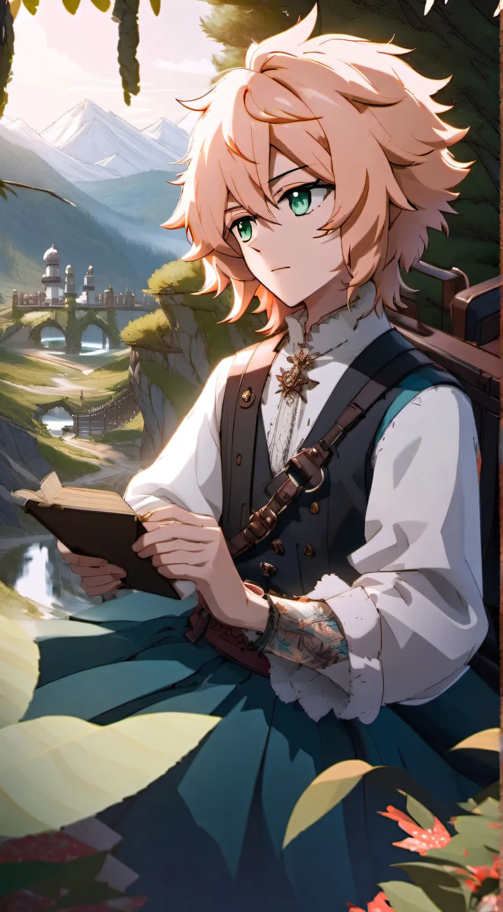 ai character: Соки background