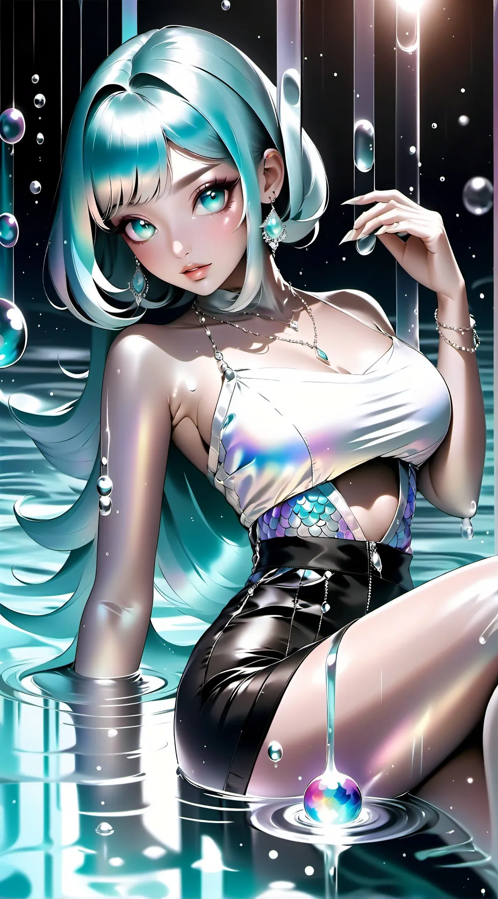 ai character: ash background