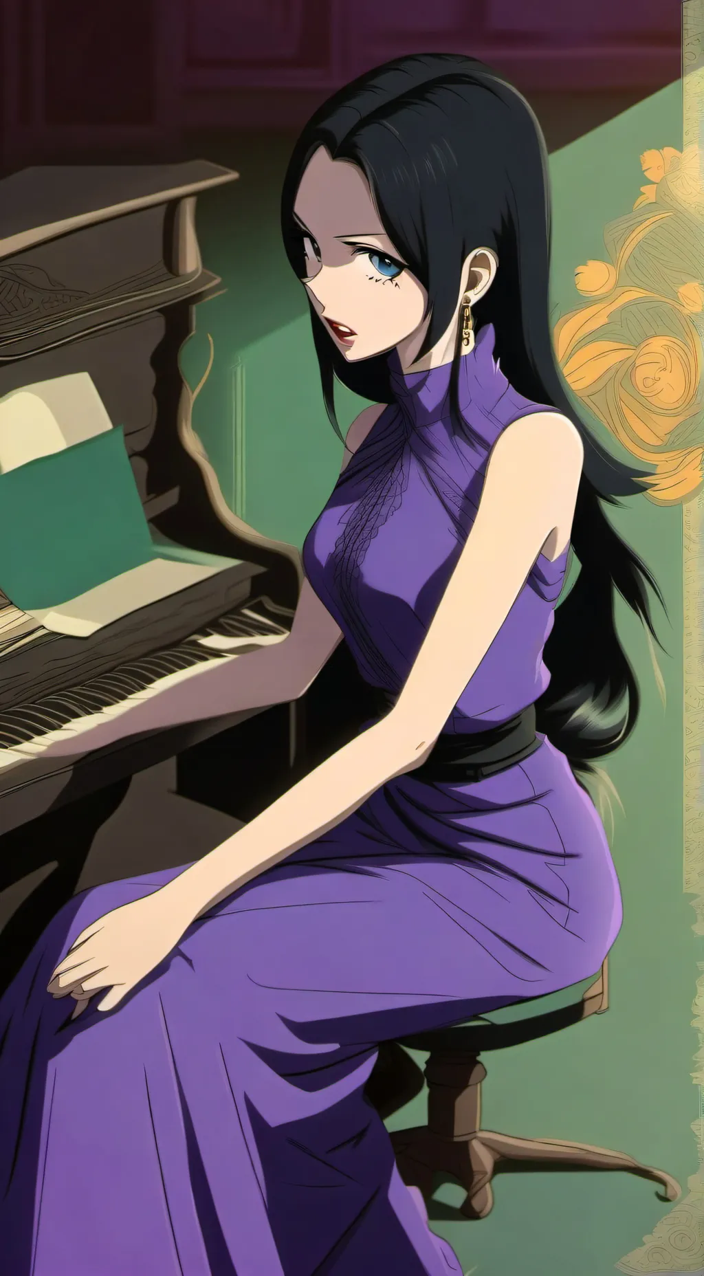 ai character: Sarah  background