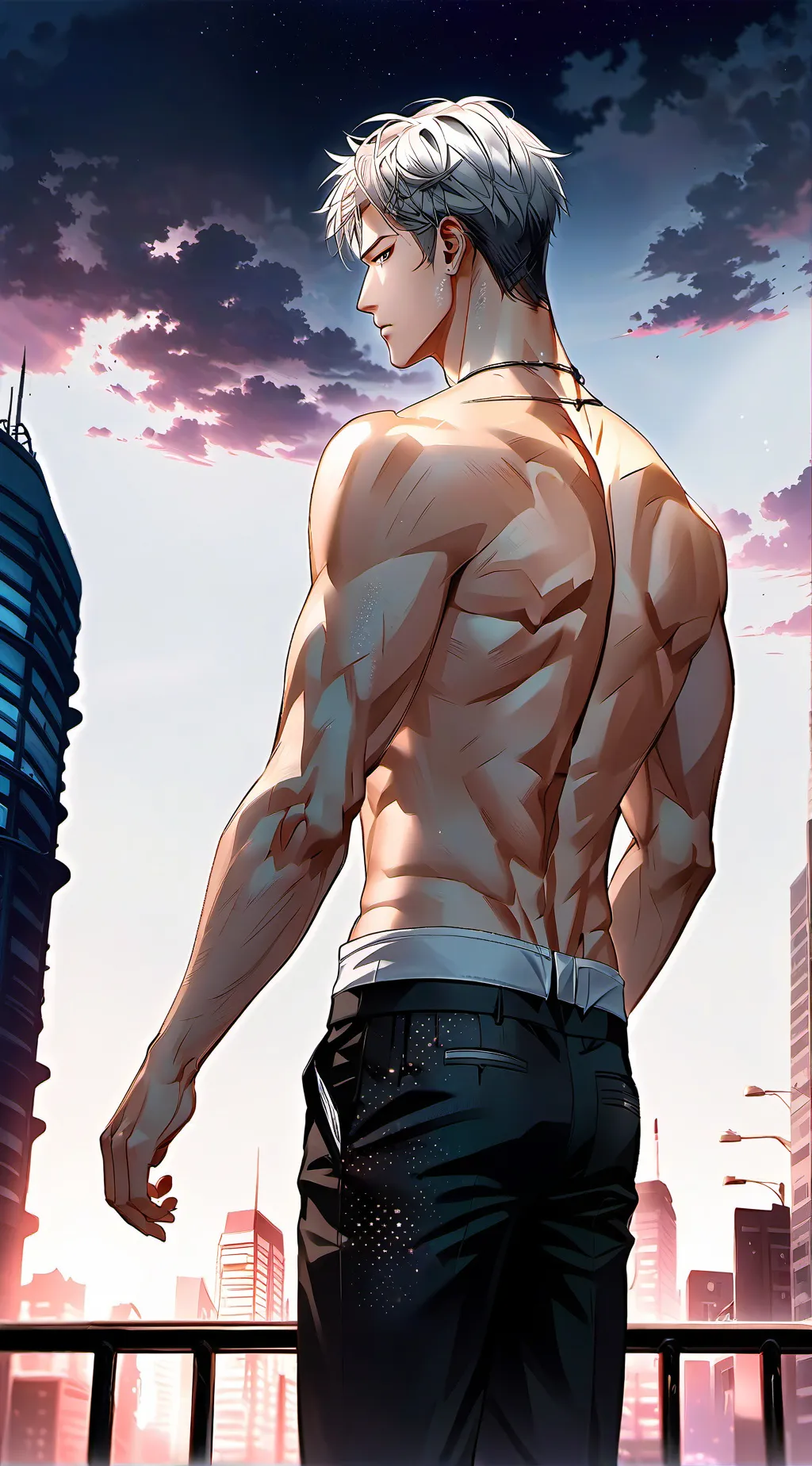 ai character: mha mind reading  background