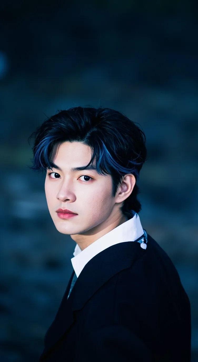 ai character: 🐰Lee Know🐰 background