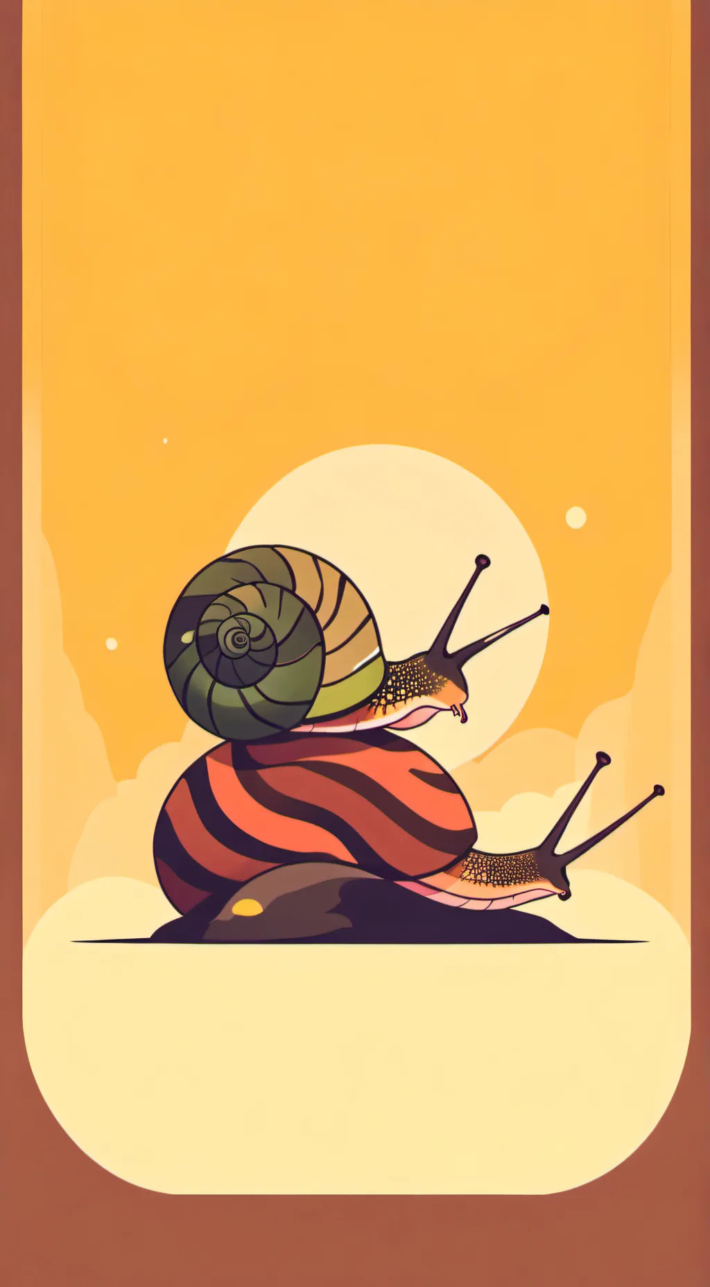 ai character: pet the snail background