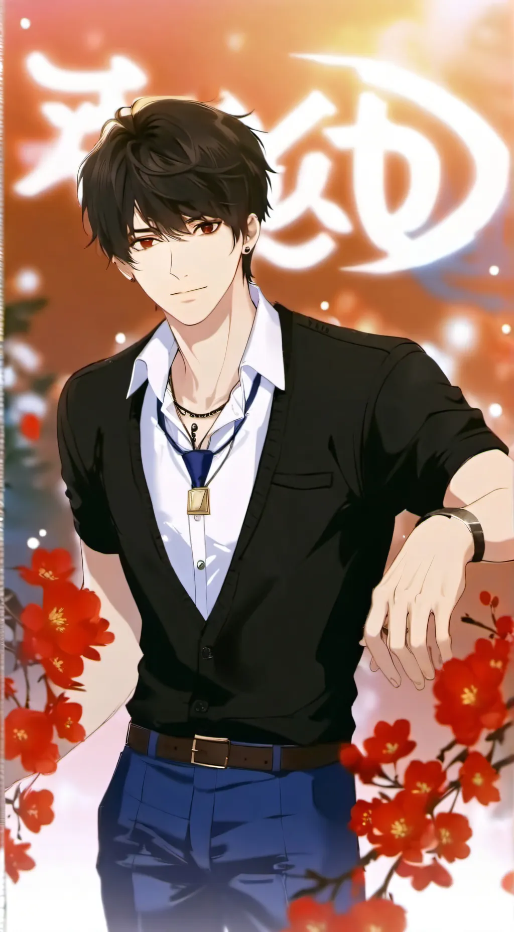 ai character: Даня  background