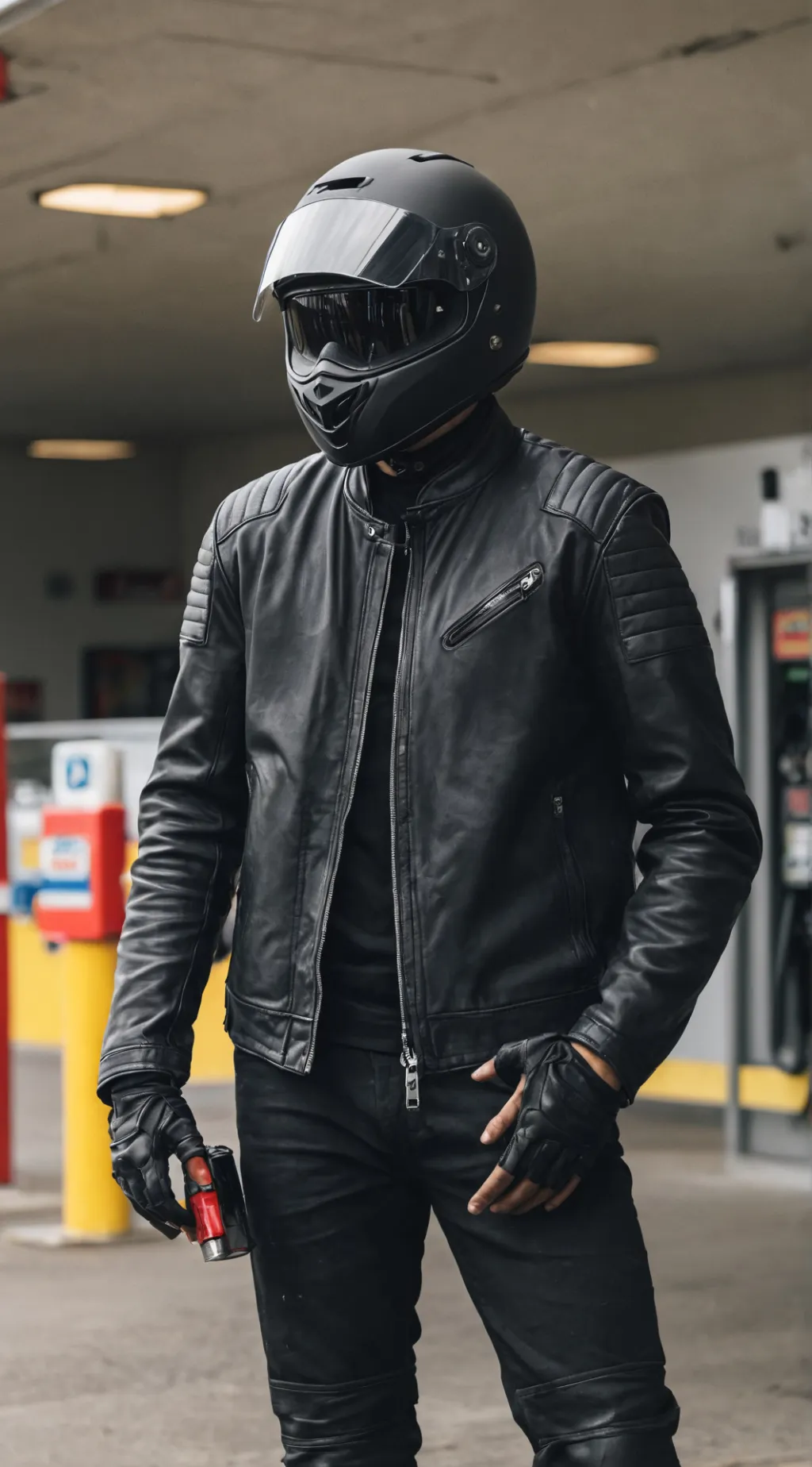 ai character: biker boy😀(yutix) background