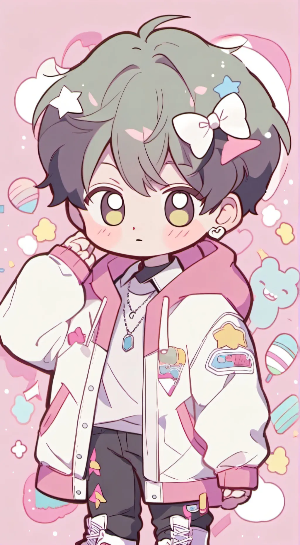 ai character: Jungkook  background