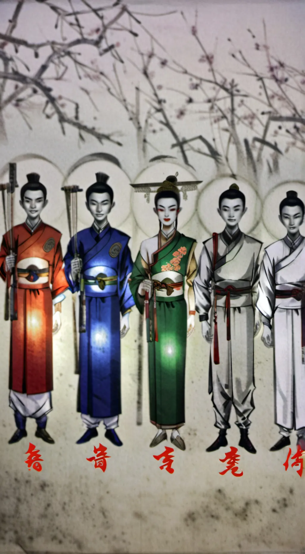 ai character: gay elemantal background